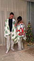 Smoking Santa PJ Set