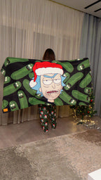 Pickle Rick Blanket