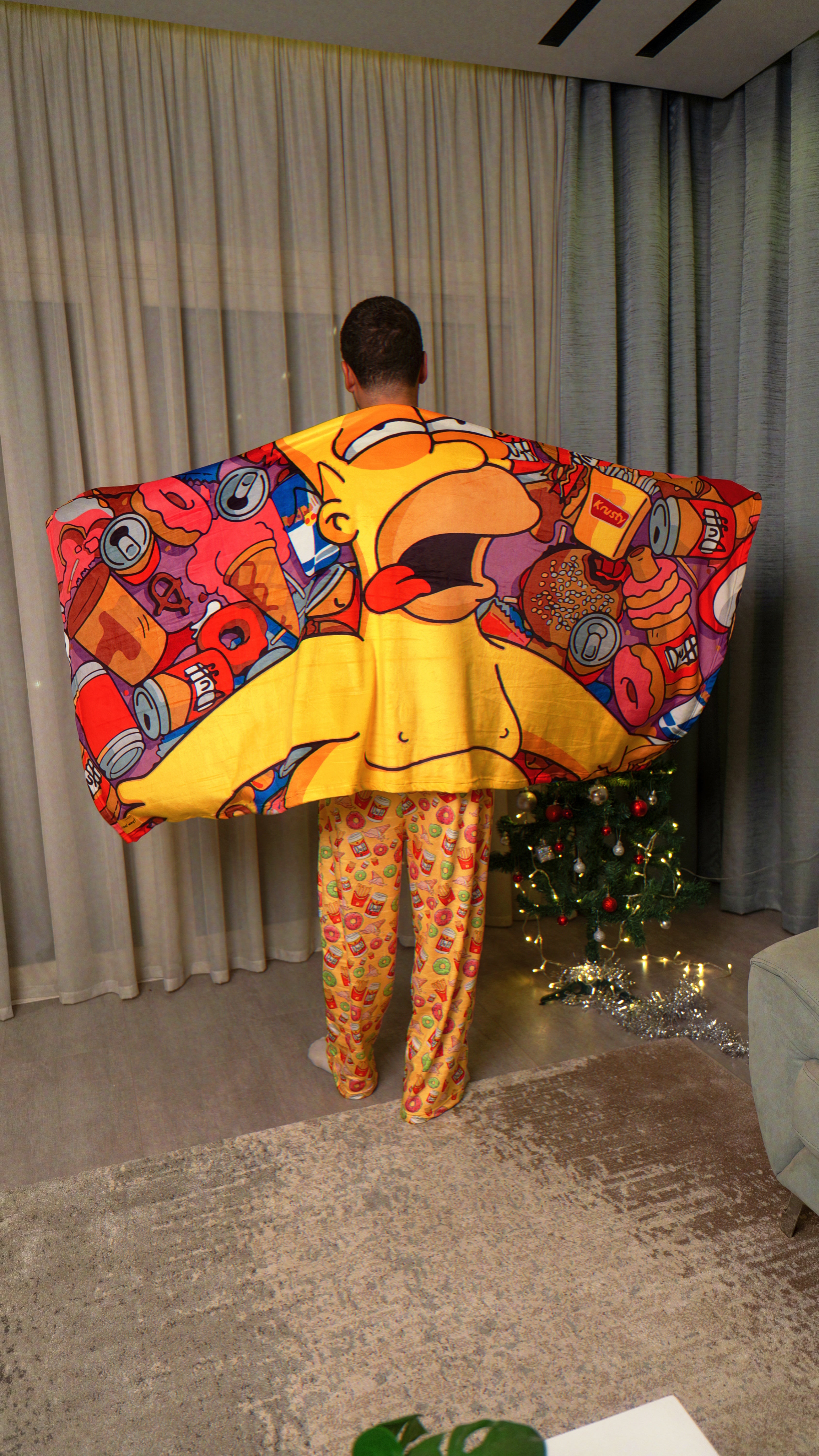 Lazy Simpsons PJ Set