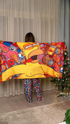 Lazy Simpson Blanket