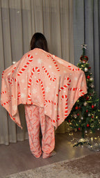Candy Cane Blanket