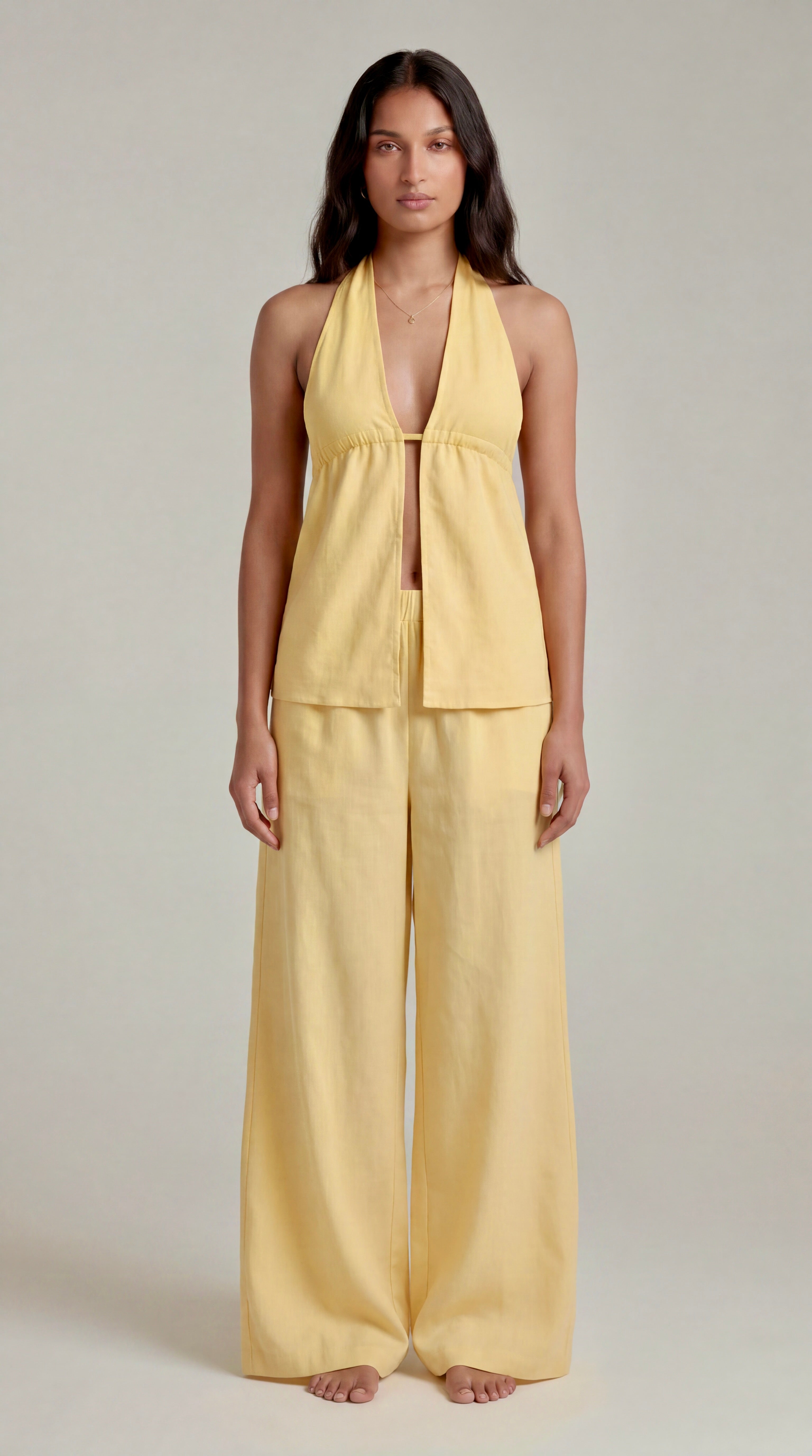 Linen Set - Yellow