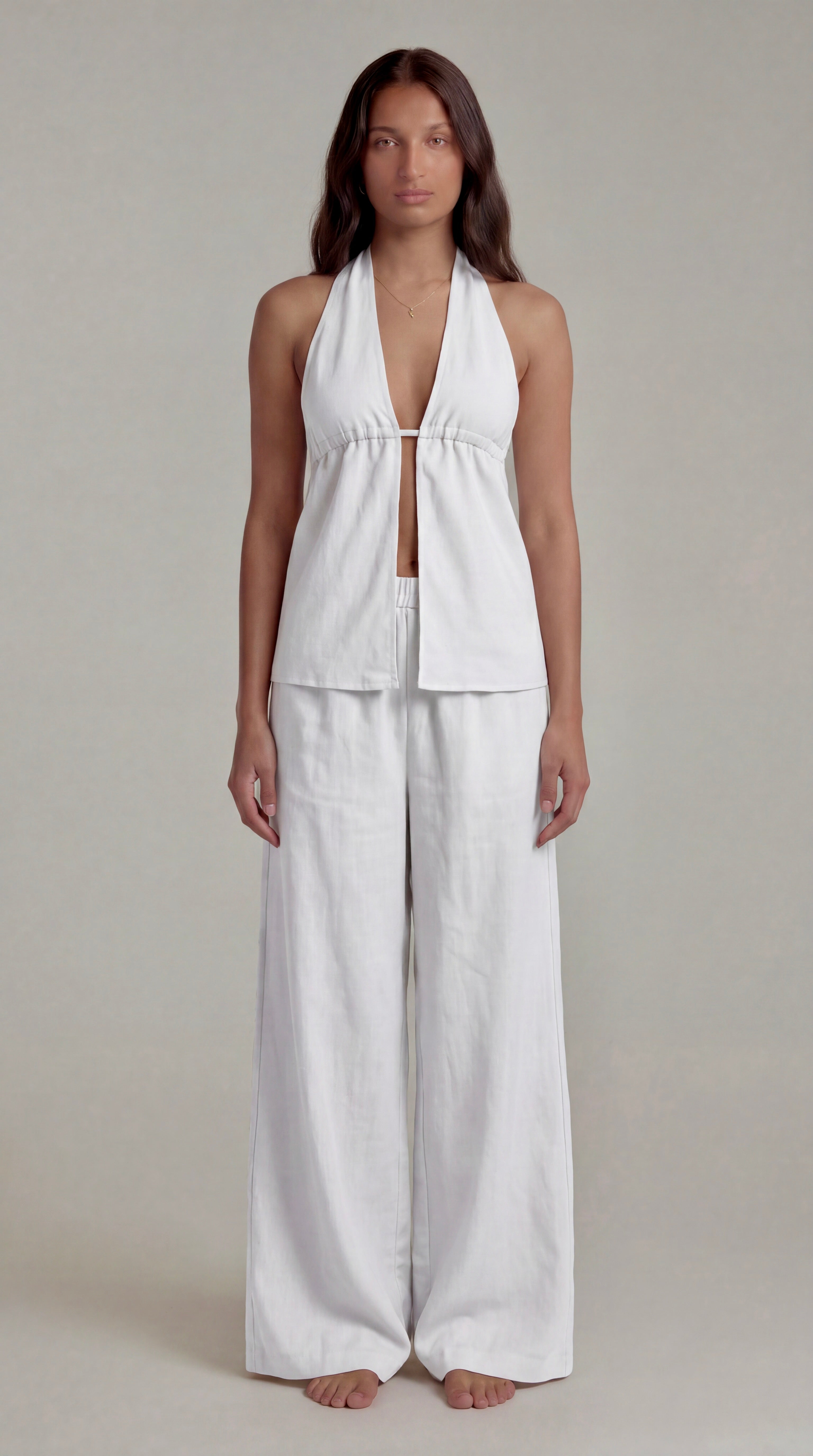 Linen Set - White