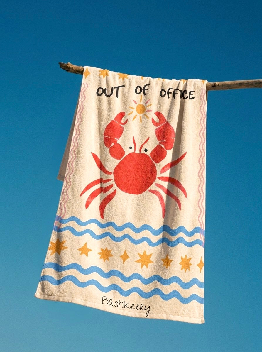 Out Of Office Beach Towel