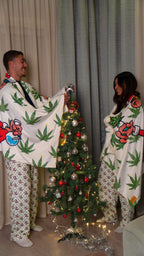 Smoking Santa PJ Set