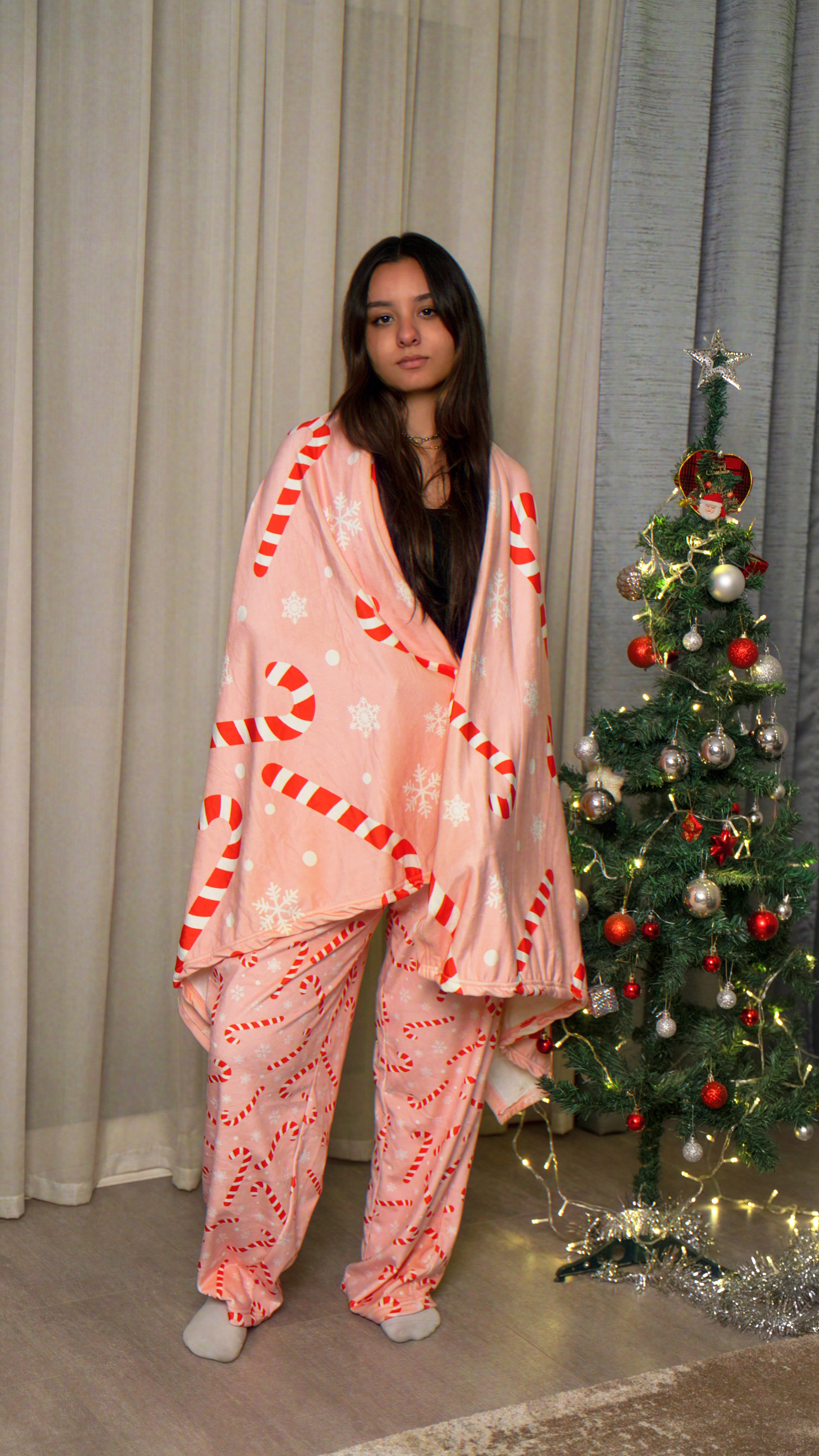 Candy Cane PJ Set