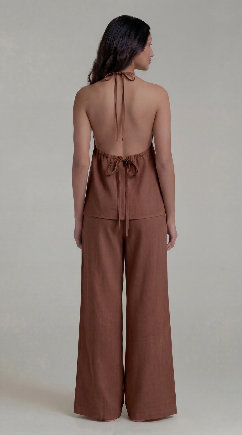 Linen Set - Brown