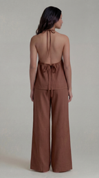 Linen Set - Brown