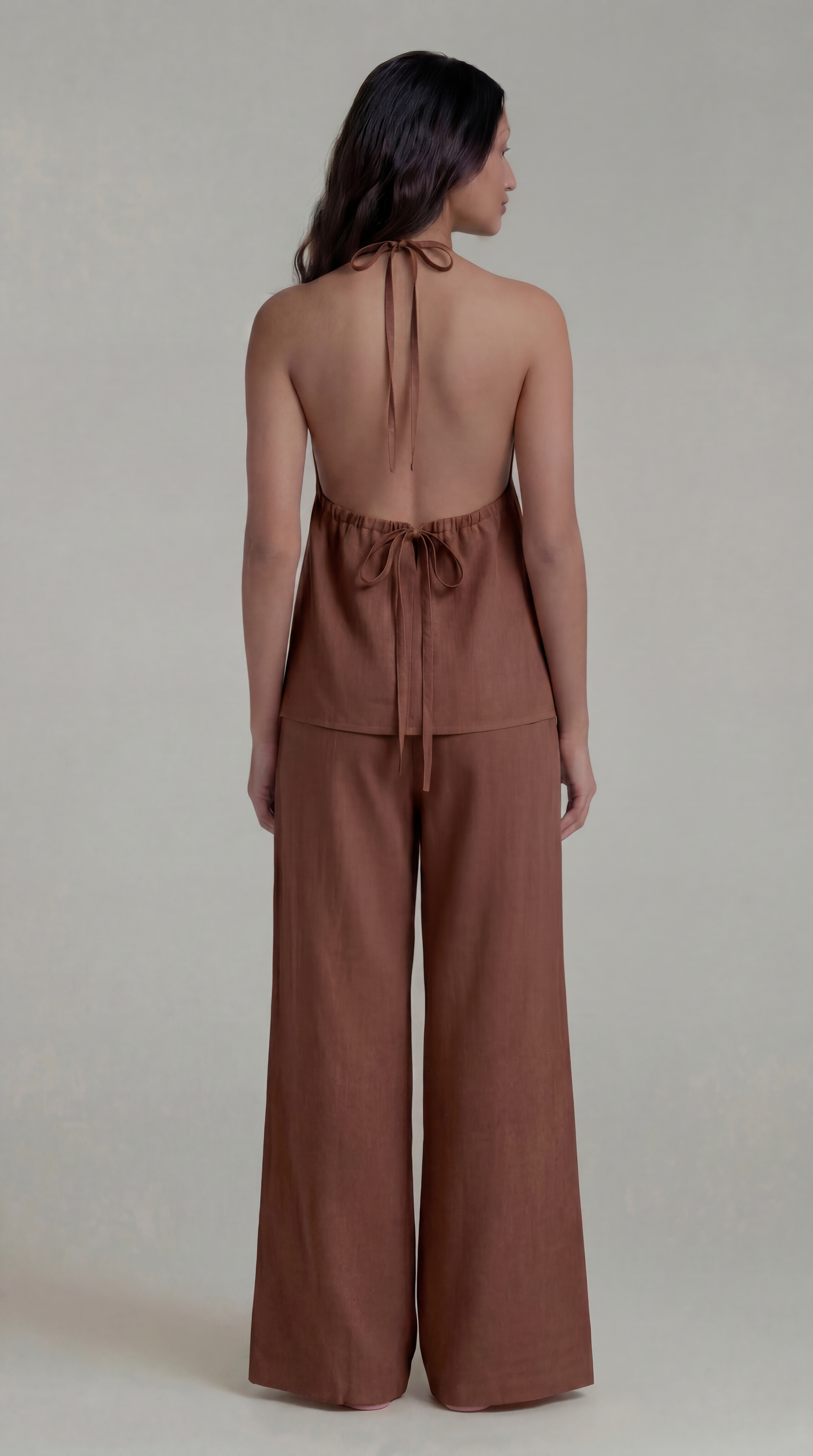 Linen Set - Brown