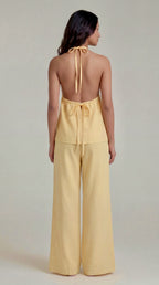 Linen Set - Yellow