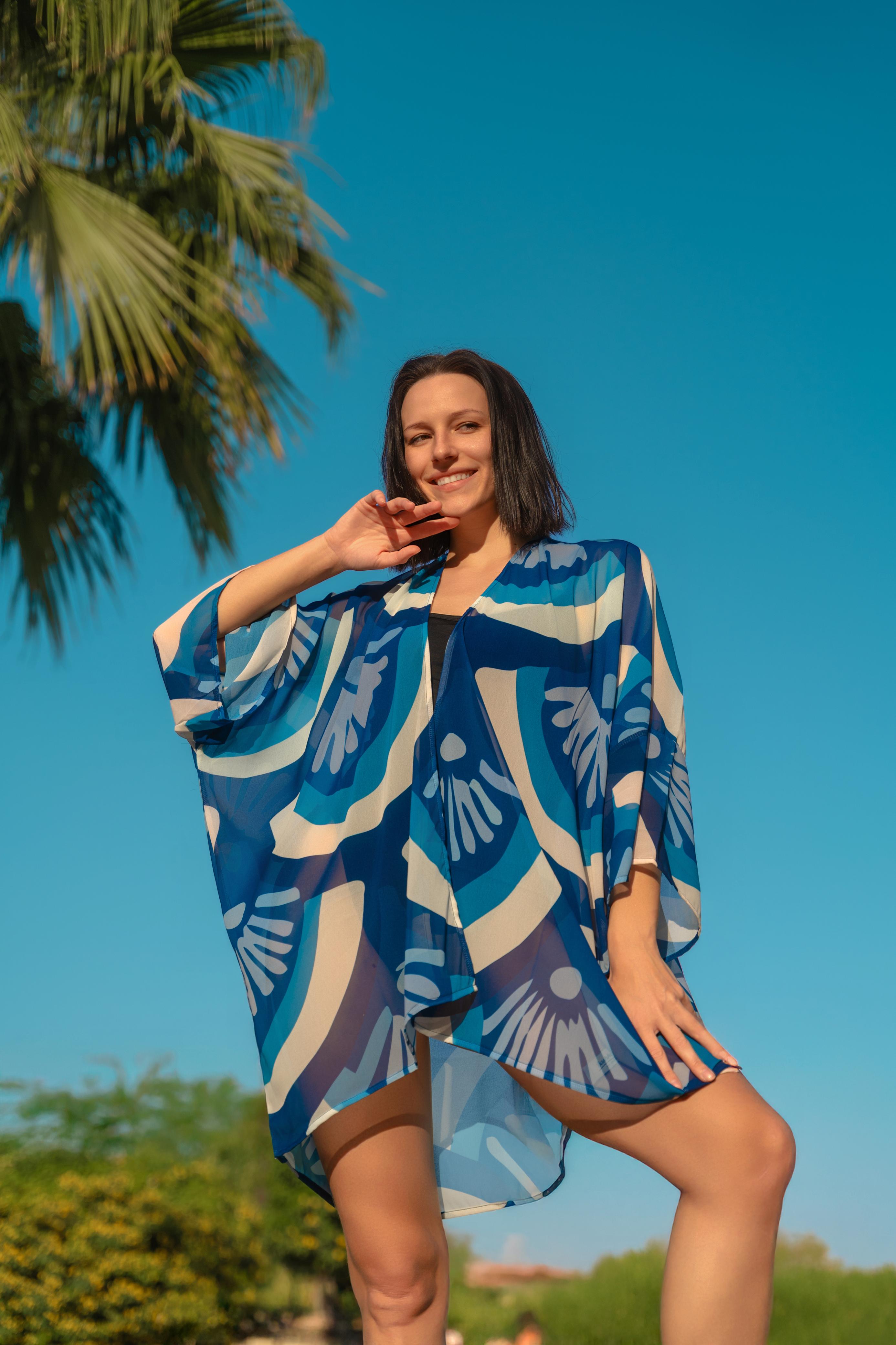 Sea Shells Kimono